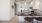 a kitchen with a dining table